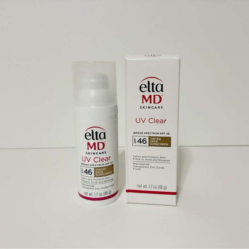 🌸 Elta MD UV Clear Tinted Broad Spectrum SPF 46 Facial Suncreen 1.7oz